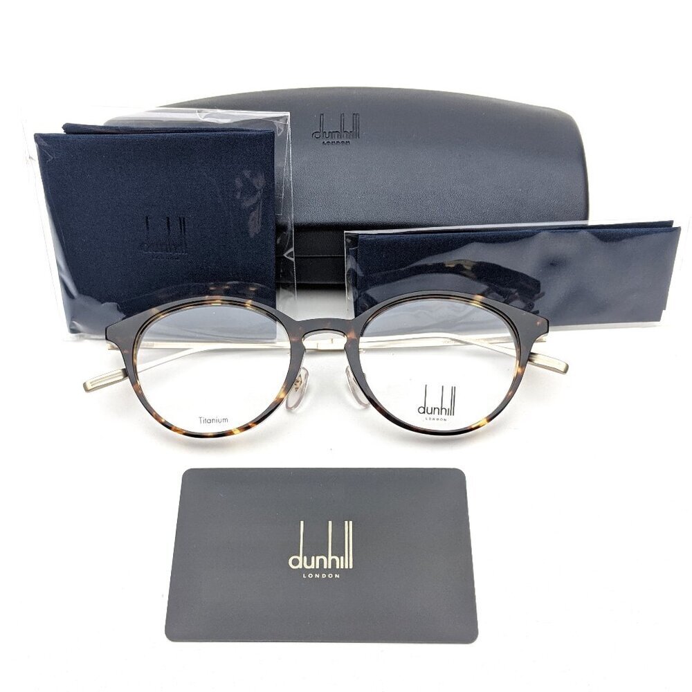 🕶️Made in Italy! Dunhill VDH120G Eyeglasses 51/21 145 | ALT203🕶️